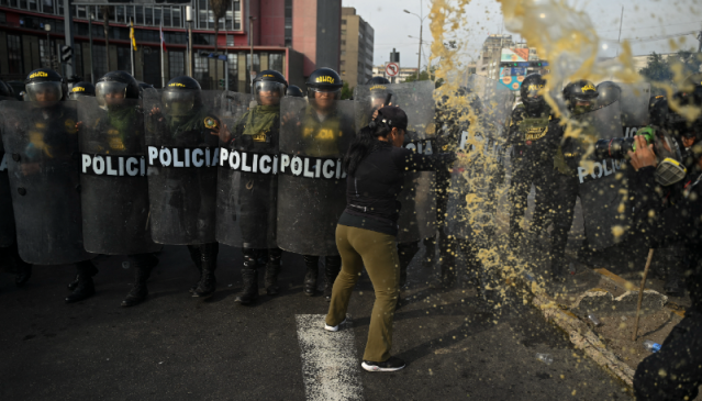 Thousands Rally Against Peru Government The Business Post