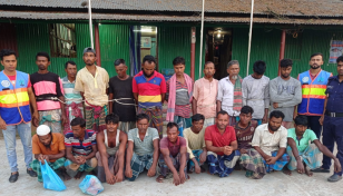 চাঁদপুরে দেড় কোটি মিটার জালসহ ৪১ জেলে গ্রেপ্তার