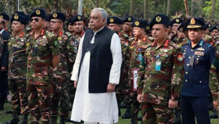 পিলখানা হত্যাকাণ্ডে শহীদদের প্রতি শ্রদ্ধা