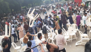 ঢাবিতে আবরার ফাহাদের স্মরণসভায় ছাত্রলীগের হামলা, আহত ১২