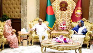 রাষ্ট্রপতির সঙ্গে প্রধানমন্ত্রীর সৌজন্য সাক্ষাৎ