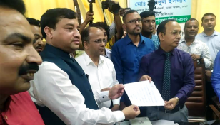 মনোনয়নপত্র জমা দিলেন জাহাঙ্গীর
