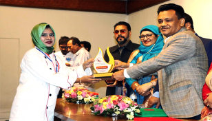 আবারও বিটিইএ বর্ষসেরা রন্ধন শিল্পী সম্মাননা পেলেন মেধা