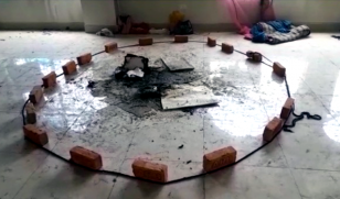 সদ্য উদ্বোধন হওয়া মডেল মসজিদে বিস্ফোরণ
