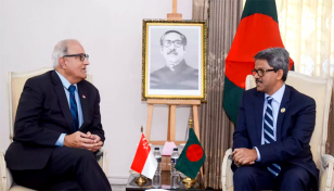 সিঙ্গাপুরের সঙ্গে আঞ্চলিক সংযোগের সহায়ক হতে চায় বাংলাদেশ