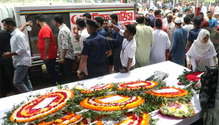গণস্বাস্থ্য কেন্দ্রে জাফরুল্লাহর মরদেহ, সর্বস্তরের মানুষের শ্রদ্ধা