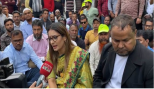 খণ্ড খণ্ড মিছিল নিয়ে নয়াপল্টনে বিএনপির নেতাকর্মীরা