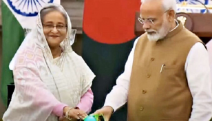 রামপাল বিদ্যুৎ প্রকল্পের উদ্বোধন করলেন শেখ হাসিনা ও নরেন্দ্র মোদি