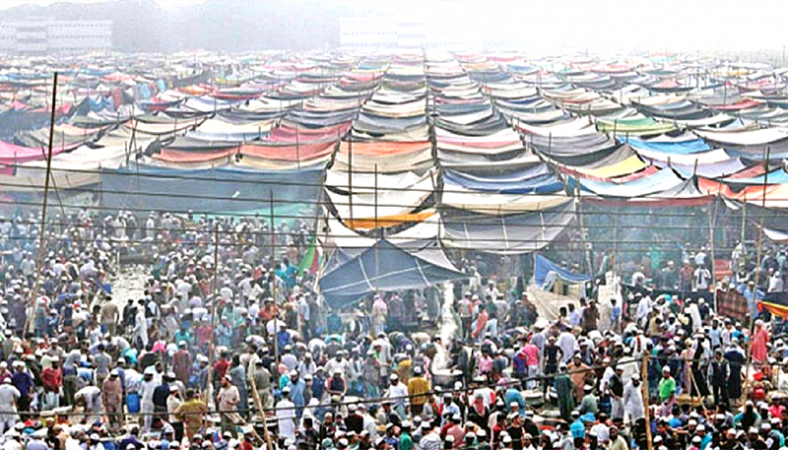 বিশ্ব ইজতেমার আখেরি মোনাজাত শুরু 