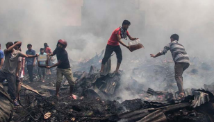 বঙ্গবাজারের আগুনে ৩ হাজার ৮৪৫ ব্যবসায়ী ক্ষতিগ্রস্ত: ডিএসসিসি