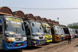 রাজধানী থেকে ছেড়ে যায়নি দূরপাল্লার কোনো বাস