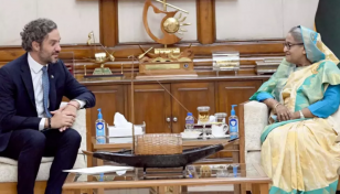 প্রধানমন্ত্রীর সঙ্গে আর্জেন্টিনার পররাষ্ট্রমন্ত্রীর সৌজন্য সাক্ষাৎ