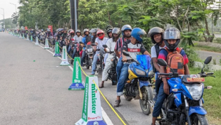 পদ্মা সেতুতে নিয়ম ভাঙায় ৯ বাইকারকে জরিমানা