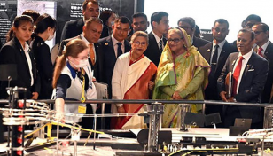 জাপানের জাতীয় বিজ্ঞান জাদুঘর পরিদর্শন করলেন প্রধানমন্ত্রী