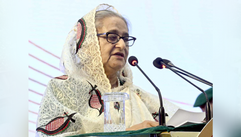সংঘাত চাই না, সবার উন্নতি চাই: প্রধানমন্ত্রী