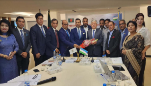 উজবেকিস্তানের উপ-পররাষ্ট্রমন্ত্রীর সাথে সিআইএস-বিসিসিআই'র সাক্ষাৎ