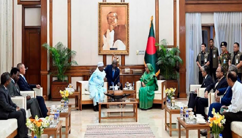 রোহিঙ্গাদের মর্যাদাপূর্ণ প্রত্যাবাসনে আন্তর্জাতিক সম্প্রদায়ের প্রতিশ্রুতি কামনা প্রধানমন্ত্রীর