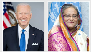 আপনি বিশ্বের জন্য সহানুভূতি ও উদারতার দৃষ্টান্ত: শেখ হাসিনার উদ্দেশে বাইডেন