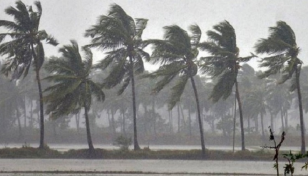 দশ জেলায় ঝড়বৃষ্টির পূর্বাভাস