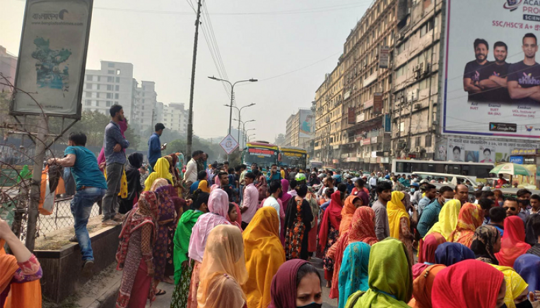 ২ ঘণ্টা পর বনানীতে যান চলাচল স্বাভাবিক