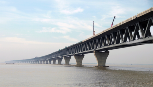 পদ্মা সেতুতে ৯ মাসে ৬০৩ কোটি টাকার টোল আদায়
