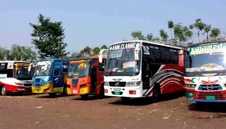 ৩৬ ঘন্টার পরিবহন ধর্মঘট মৌলভীবাজারে