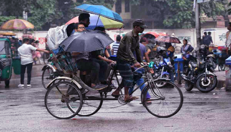 ৬০ কি.মি. বেগে দমকা হাওয়াসহ বৃষ্টির পূর্বাভাস