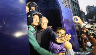 পল্টন থেকে রিজভী আটক
