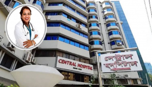 ডা. সংযুক্তার বিরুদ্ধে সেন্ট্রাল হাসপাতালের ৫০০ কোটি টাকার মামলা