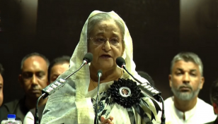 আওয়ামী লীগ কোনোদিন পালায় না: প্রধানমন্ত্রী 
