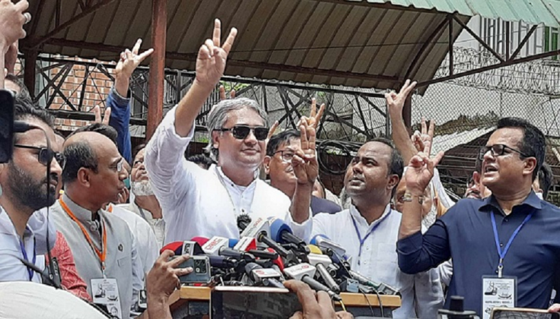 ৯৪ কেন্দ্রের ফল ঘোষণা, এগিয়ে আরাফাত