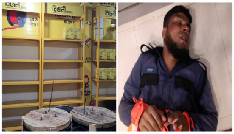 শরীয়তপুরে বিপনি বিতানে ডাকাতি