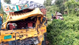 সিলেটে ট্রাক-পিকআপ সংঘর্ষে প্রাণ গেল ১৩ নির্মাণশ্রমিকের