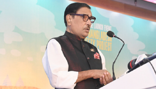 কারো নিষেধাজ্ঞায় বাংলাদেশের নির্বাচন থেমে থাকবে না: কাদের