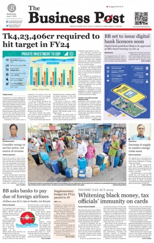 Printed version of Business Post