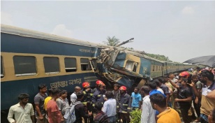 Dhaka's train link with north-western parts snapped