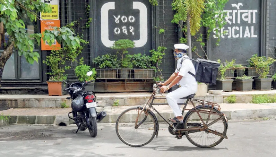 India’s pandemic-hit lunchbox men battle food delivery start-ups