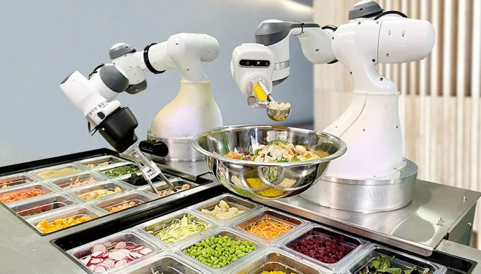 Kitchen robot in Latvia cooks up new future for fast food 