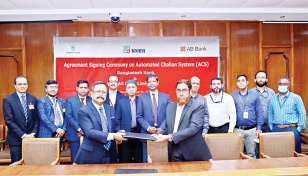 AB Bank, BB sign deal for automated challan 