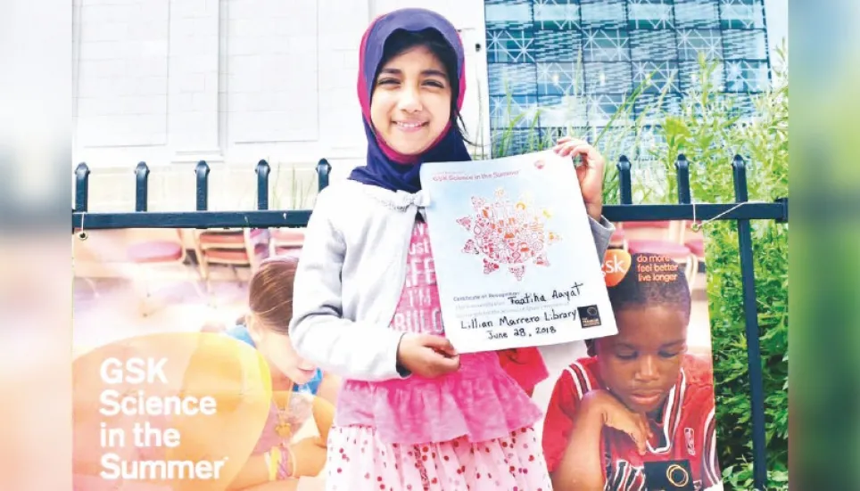 9-year-old Aayat mesmerises world with her talents 