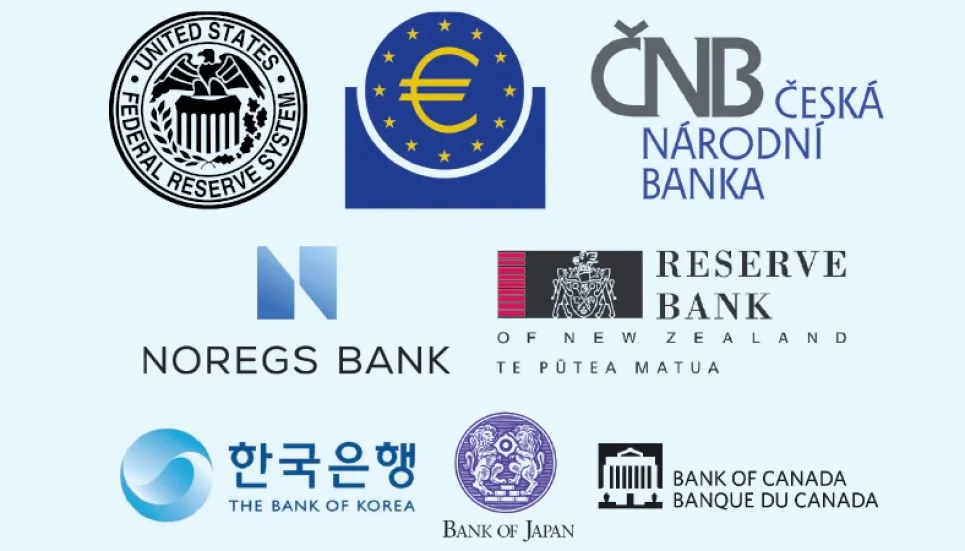 Global central banks' shift from crisis policies gathers momentum