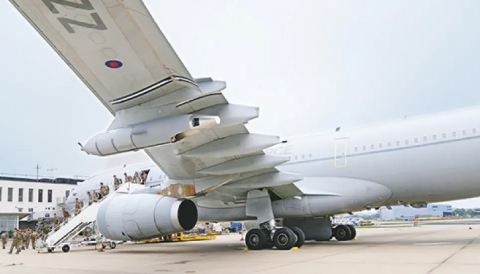 Last British civilian flight leaves Kabul 