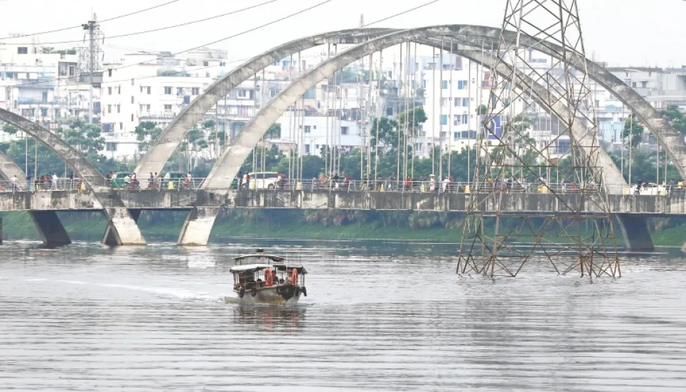 Water retention pond to emulate Hatirjheel 