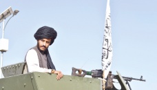Taliban flags fly over battlefield Panjshir 