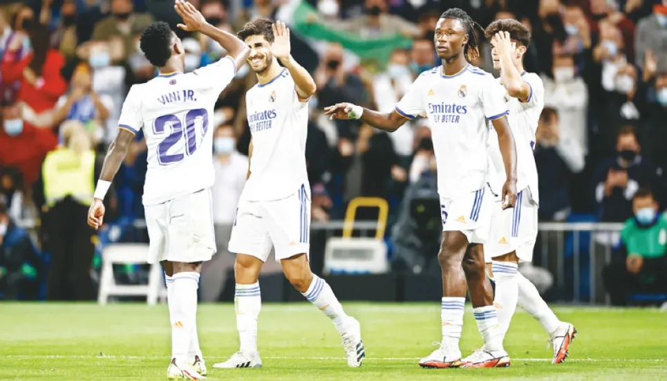 Real Madrid hit Mallorca for six 