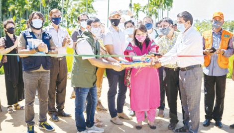 WFP, USAID hand over 30 rehabilitated cyclone shelters 