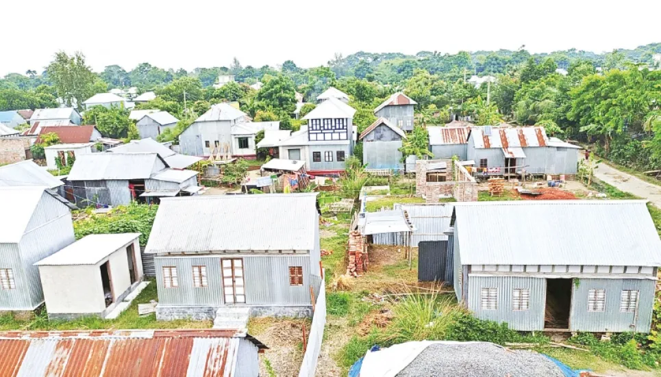 Relocated people facing misery 