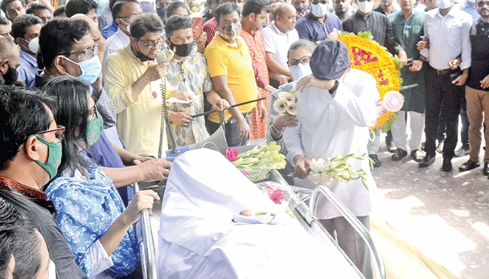 Dr Enamul Haque laid to rest