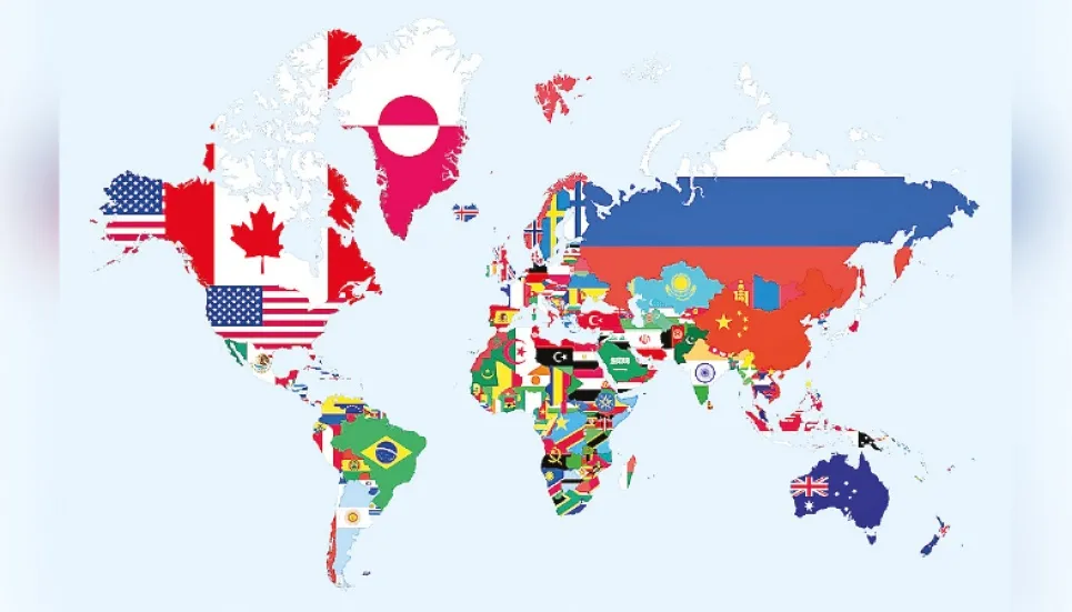 How many countries are there in the world? 
