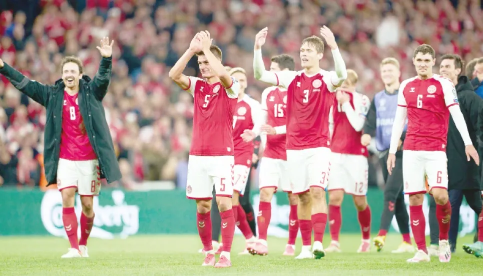 Denmark book World Cup ticket as England are held by Hungary 